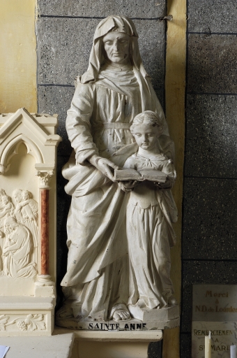 Statue : Education de la Vierge