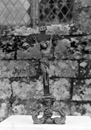 Croix d'autel, église Paroissiale Saint-Juvenal (Le Moustoir)