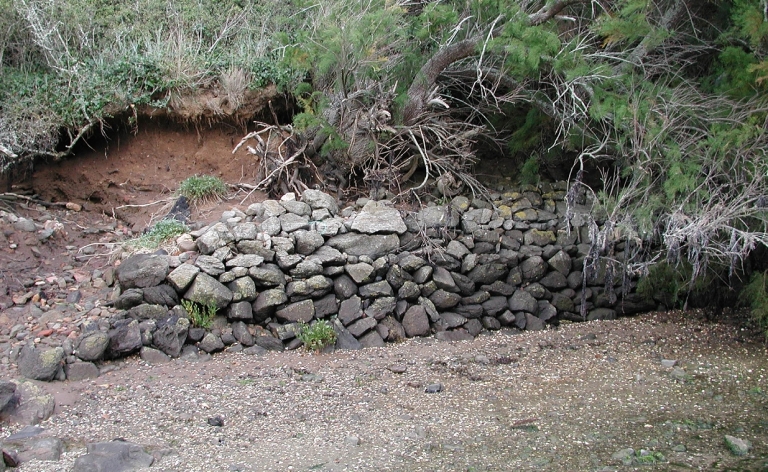 Mur de soutènement (muret littoral), Port Saint-Jean (Saint-Cast-le-Guildo)