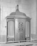 Confessionnal, église paroissiale Saint-Vinoc (Plouhinec-29)
