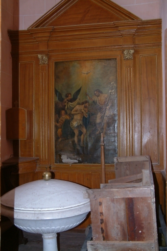 Retable de la chapelle des fonts baptismaux