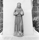 Statue (d'applique, petite nature) : saint François, chapelle Notre-Dame-de-Bonne-Nouvelle (Locronan)