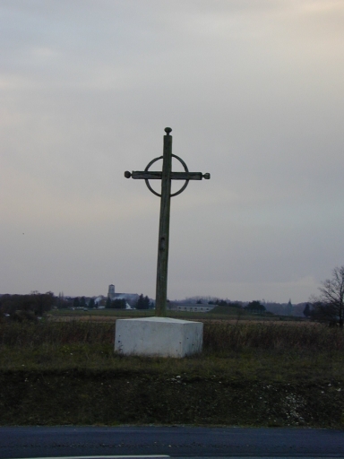 Croix de chemin, le Château Gaillard (Pipriac)