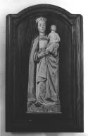 Statue : Vierge à l'Enfant, église paroissiale Saint-Laurent (La Grée-Saint-Laurent)