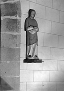 Statue (petite nature) (2), dite sainte Jeanne, chapelle Saint-Abibon (Gourin)