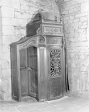 Confessionnal (1), église paroissiale Saint-Faron (Pouldreuzic)