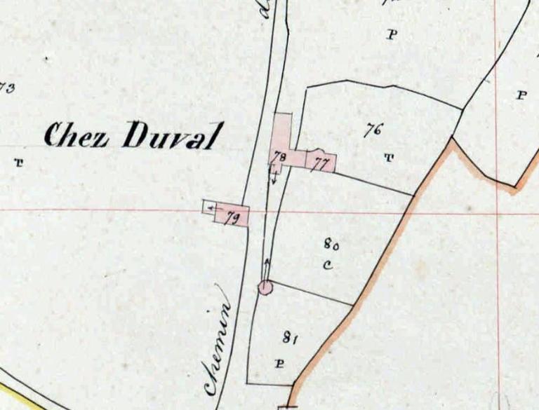 Ancienne métairie, Chez Duval (Pluherlin)