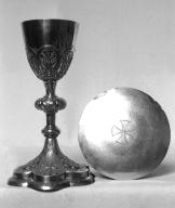 Calice, patène (3), église paroissiale Saint-Demet (Plozévet)