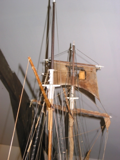 Maquette d'une goélette islandaise