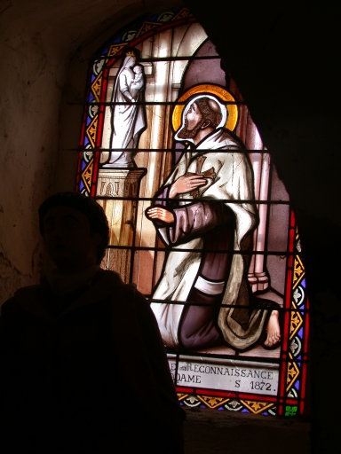 Verrière à personnage de la baie 0 : Saint Léonard de Noblat