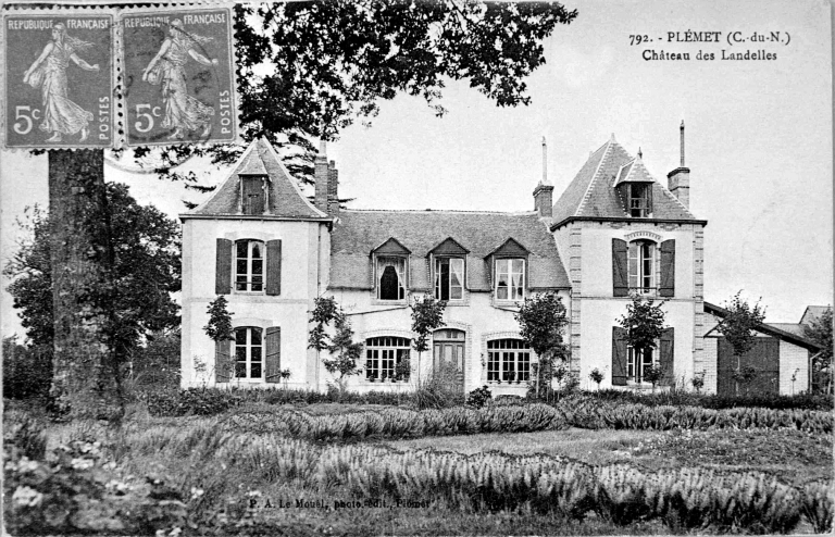 Château, les Landelles (Plémet)