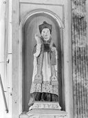 Statue (demi-nature, d'applique) : saint Yves, chapelle Notre-Dame (Trédarzec)