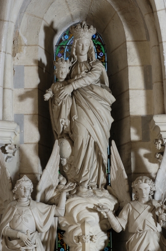 Statue : Vierge à l'Enfant, dite Notre-Dame de Bon secours