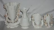 Ensemble de 4 vases d'autel