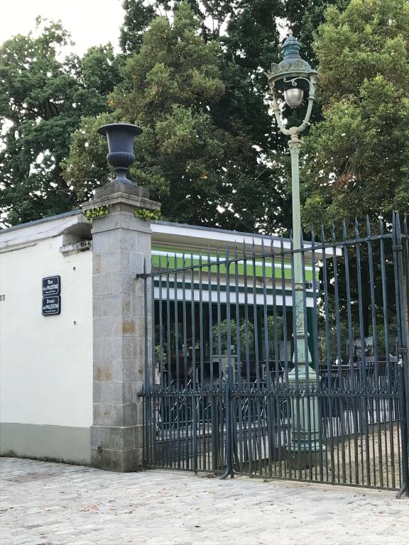 Grilles monumentales, Parc du Thabor (Rennes)