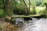 Passerelle, le Taros (Plounéour-Ménez)
