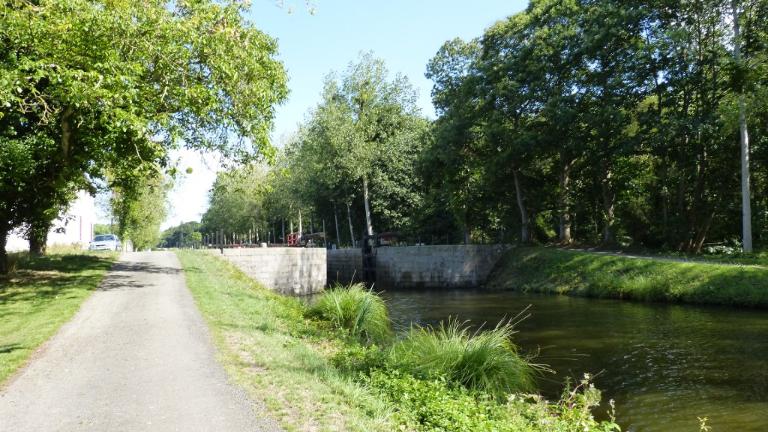 Site d'écluse, Bazouges-sous-Hédé, la Guéhardière (Bazouges-sous-Hédé fusionnée avec Hédé pour former la commune de Hédé-Bazouges en 2009)