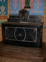 Ensemble de l'autel : autel, tabernacle, 2 gradins d'autel
