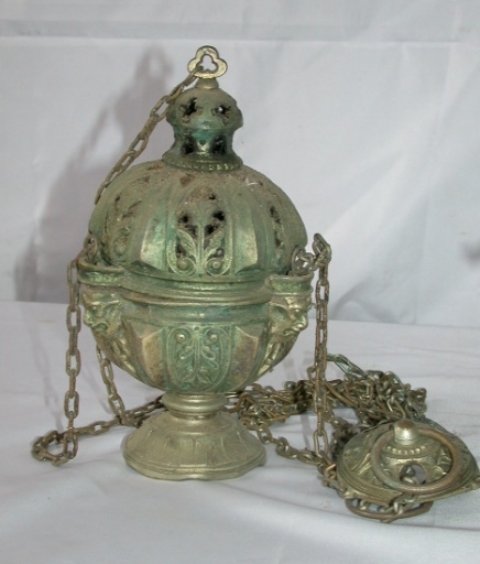 Encensoir et navette à encens