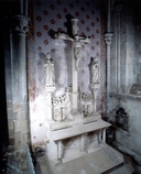 Ensemble de l'autel du Crucifix (autel, retable, peinture monumentale)