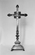 Croix-reliquaire, église paroissiale Saint-Pierre (Pleumeur-Gautier)