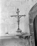 Croix d'autel : Christ en croix, chapelle Saint-Tugen (Primelin)