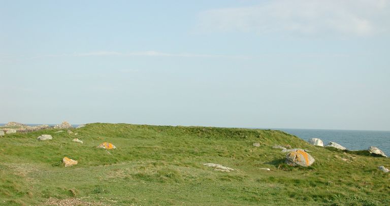Batterie de côte Nord, Pointe Ouest, Ile de Sieck (Santec)