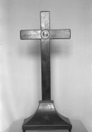 Croix-reliquaire, église paroissiale Notre-Dame (Locmaria-Grand-Champ)