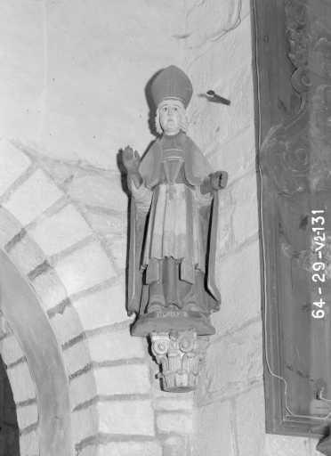 Statue : Saint Corentin, église paroissiale Saint-Pierre (Carhaix-Plouguer)