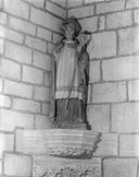 Statue (d'applique, petite nature) : saint Germain, chapelle de la Trinité (Plozévet)