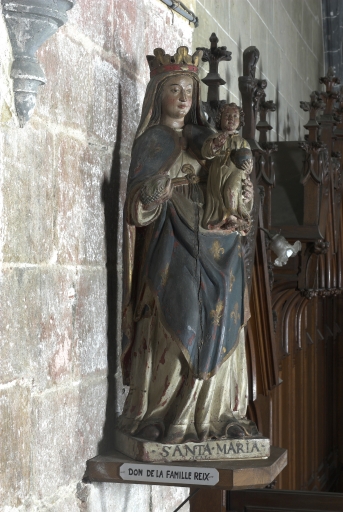 Statue : Vierge à l'Enfant