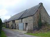 Alignement de maisons et fermes 1, la Colunais (Renac)