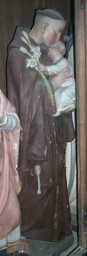 Statue : saint Antoine de Padoue