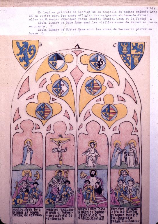 Prieuré de Lochrist an Izelvet (Plounévez-Lochrist)