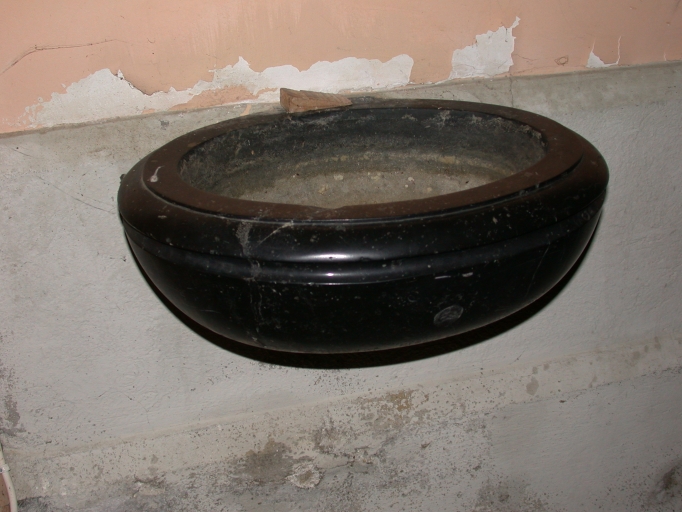 Série de 4 bénitiers d'applique