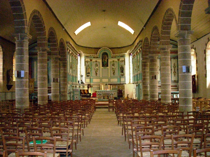 Église paroissiale Saint-Congar, place de l'Europe (Landéda)