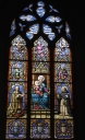 Verrière baie 1 : Donation du Rosaire