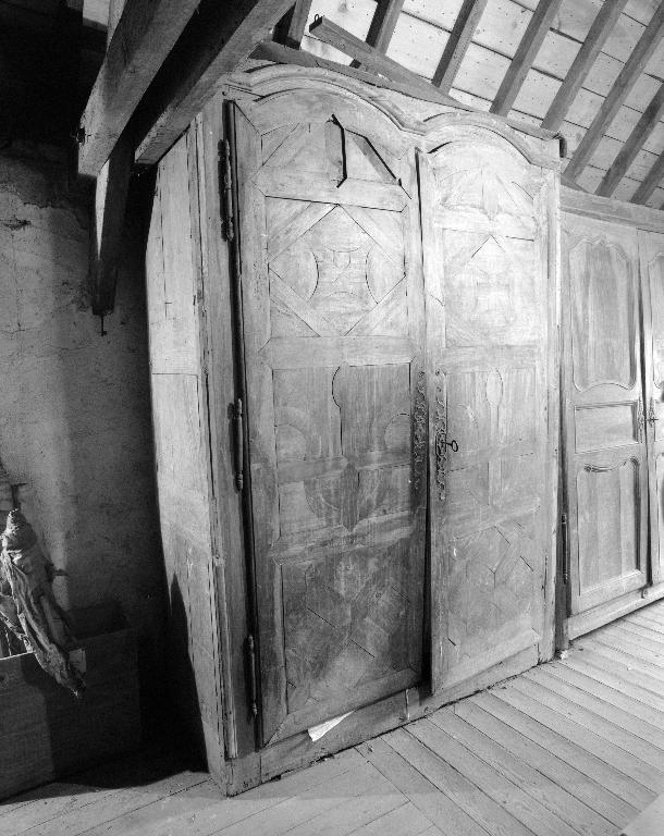 Armoire de sacristie 1, basilique Notre-Dame-du-Roncier (Josselin)