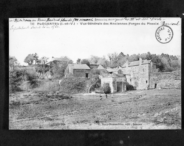 Château, le Plessis Bardoul, actuellement maison de retraite (Pléchâtel)