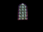 Ensemble des 12 verrières des baies 219 à 230 (verrière décorative)