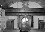 Tribune, église paroissiale Sainte-Marie-Madeleine (Meucon)