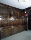 Meuble de sacristie, lambris de hauteur