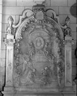 Retable : Adoration du Sacré-Coeur, église paroissiale Saint-Saturnin (Sarzeau)