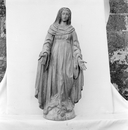 Statue (d'applique, petite nature) : vierge, chapelle Notre-Dame-de-Bonne-Nouvelle (Locronan)