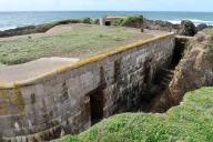 Bunker-abri, variante d'un type 502 pour deux groupes de combat, Île Percée (Moëlan-sur-Mer)