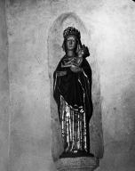 Statue (d'applique, petite nature) : Vierge à l'Enfant, dite Notre-Dame de Kerelon, chapelle Notre-Dame (Plouénan)