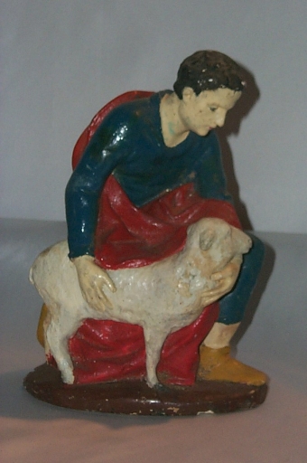 Ensemble des 10 santons de la Crèche