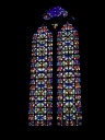 Verrière de la baie 3 (verrière décorative)