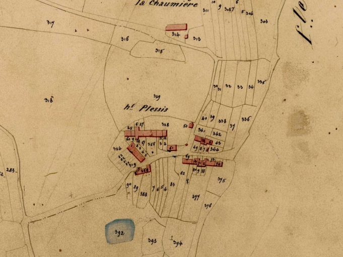 Écart, le Haut Plessis (Saint-Pierre-de-Plesguen fusionnée en Mesnil-Roc'h en 2019)