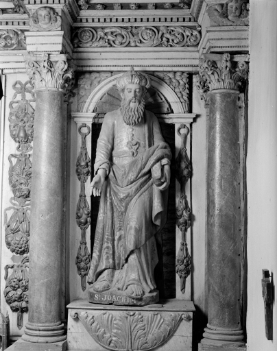 Statues de Saint Joseph et Saint Joachim